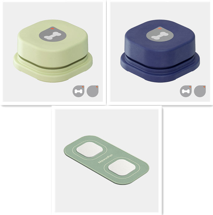 4 Colors Pet Communication Button One-click Prevent Physical Inactivity Recordable Dog Talking Button Toy Cat Toy Pet Products - Big Cart Sky