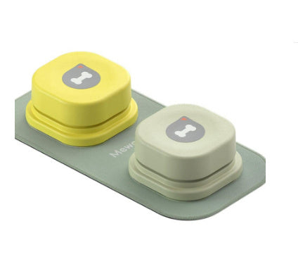 4 Colors Pet Communication Button One-click Prevent Physical Inactivity Recordable Dog Talking Button Toy Cat Toy Pet Products - Big Cart Sky