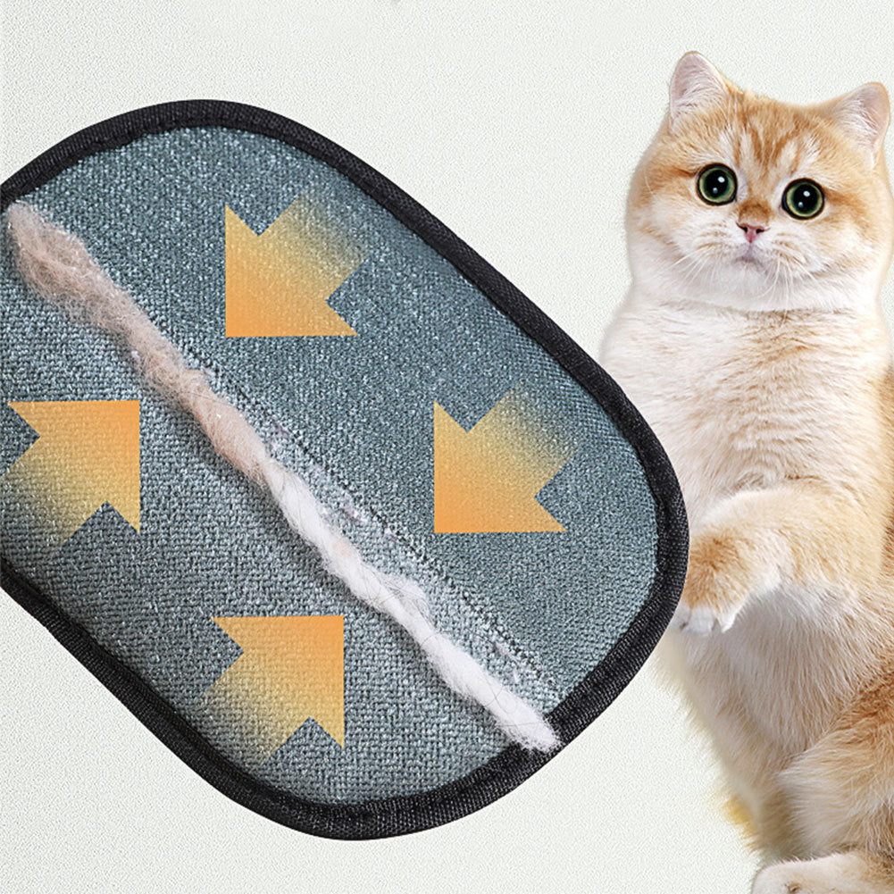 Pet Hair Remover Mitt Pet Hair Remover Gloves Deshedding Brush Glove For Dog Cat Rabbit With Long Short Curly Hair - Big Cart Sky