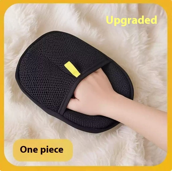 Pet Hair Remover Mitt Pet Hair Remover Gloves Deshedding Brush Glove For Dog Cat Rabbit With Long Short Curly Hair - Big Cart Sky