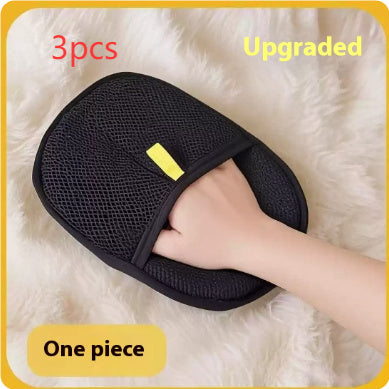 Pet Hair Remover Mitt Pet Hair Remover Gloves Deshedding Brush Glove For Dog Cat Rabbit With Long Short Curly Hair - Big Cart Sky