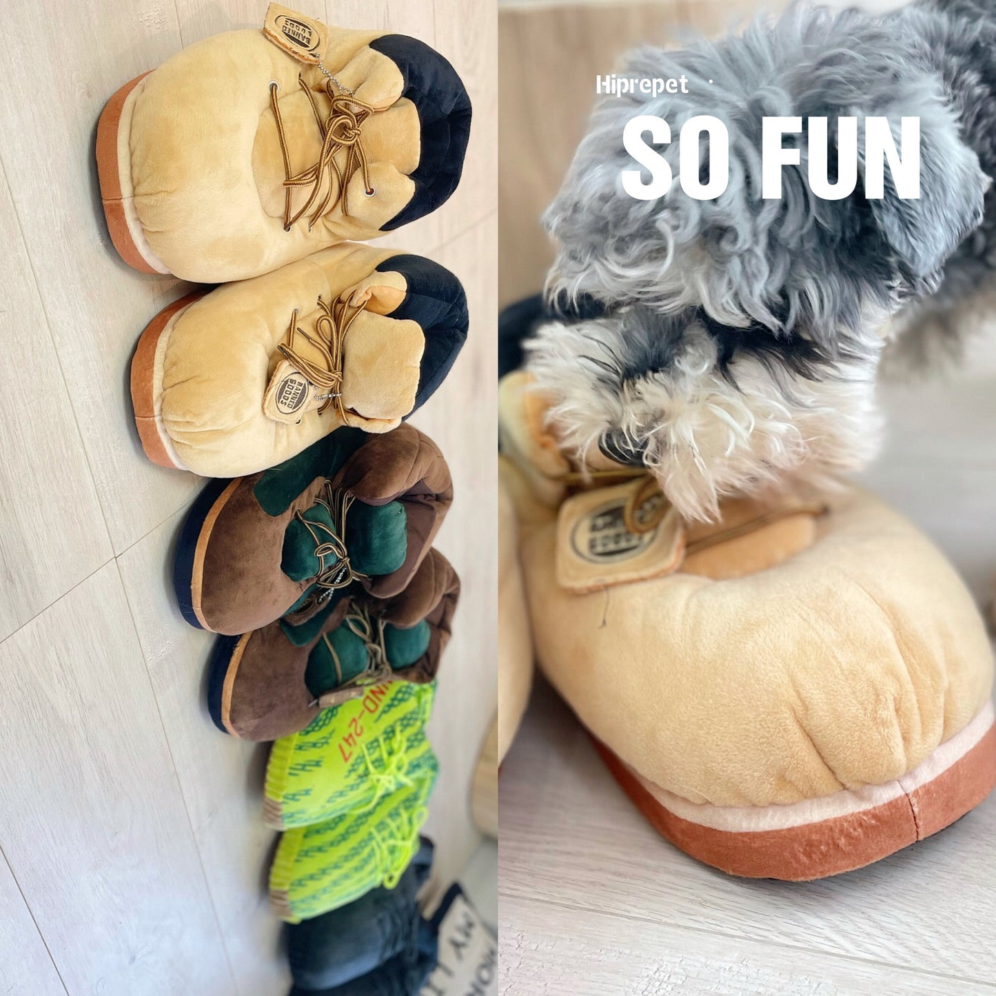 Shoes Big Dog Plush Toy Cat Pillow - Big Cart Sky