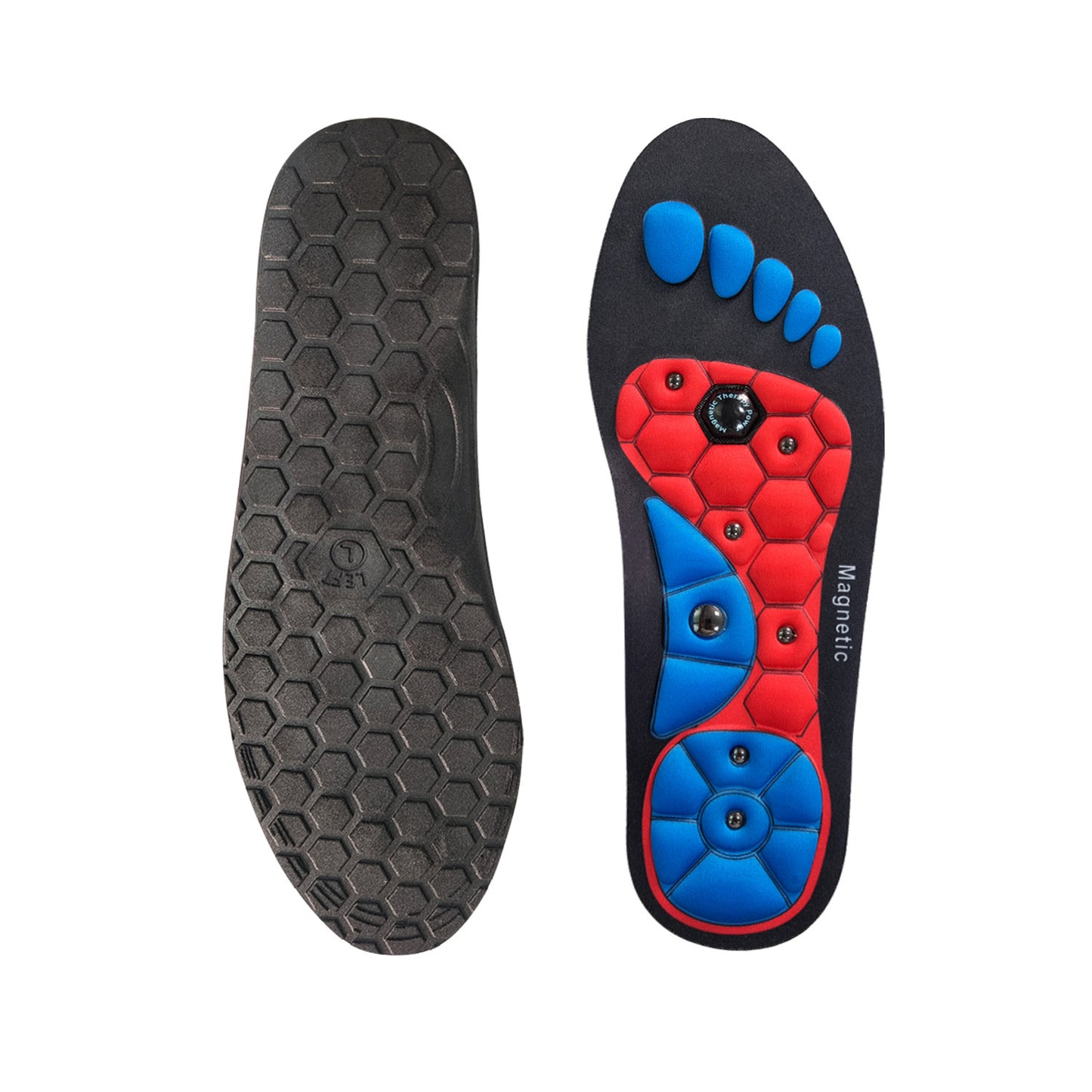 Medical Magnetic Insole Therapy Sports Insoles Orthopedic Insoles Massage Foot Weight Loss Slimming Acupressure Anti-fatigue Health Care Shoe Pads - Big Cart Sky