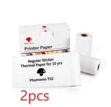 Portable Mini Thermal Label Printer Home Photo Printer Student Wrong Question Printer Bluetooth-compatible Mini Label Printer Price Tag - Big Cart Sky