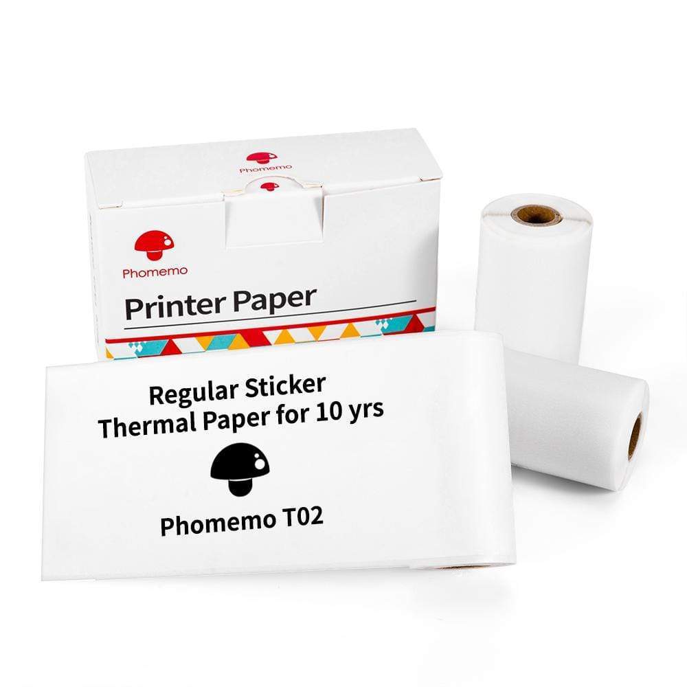 Portable Mini Thermal Label Printer Home Photo Printer Student Wrong Question Printer Bluetooth-compatible Mini Label Printer Price Tag - Big Cart Sky