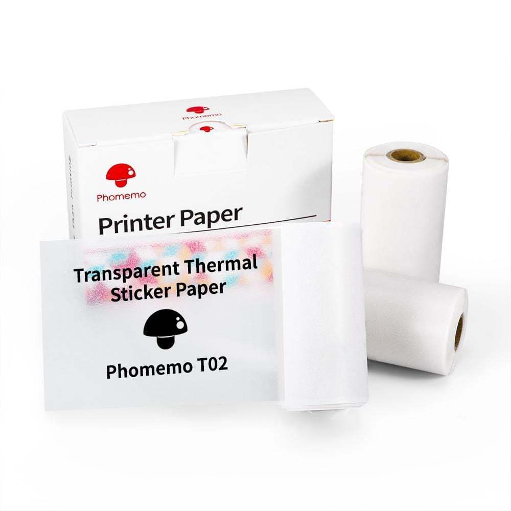 Portable Mini Thermal Label Printer Home Photo Printer Student Wrong Question Printer Bluetooth-compatible Mini Label Printer Price Tag - Big Cart Sky