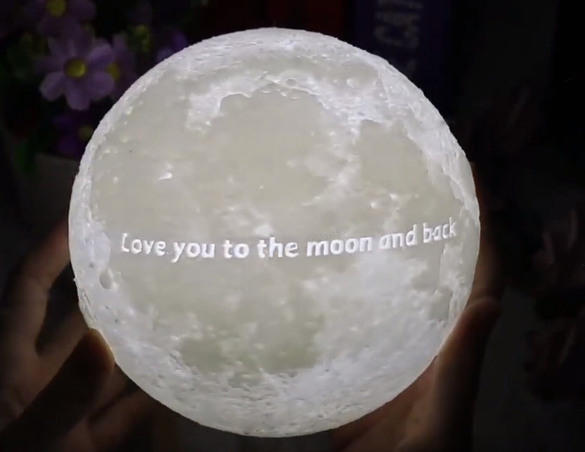 Custom Moon Lamp - Big Cart Sky