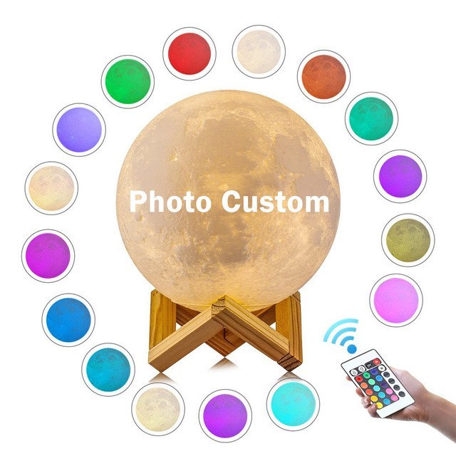 Custom Moon Lamp - Big Cart Sky