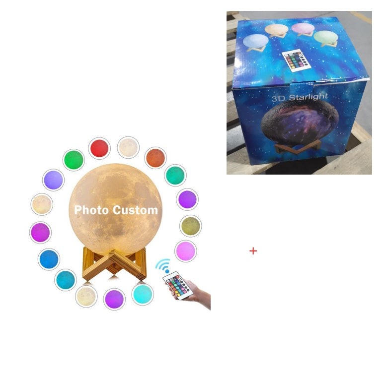 Custom Moon Lamp - Big Cart Sky