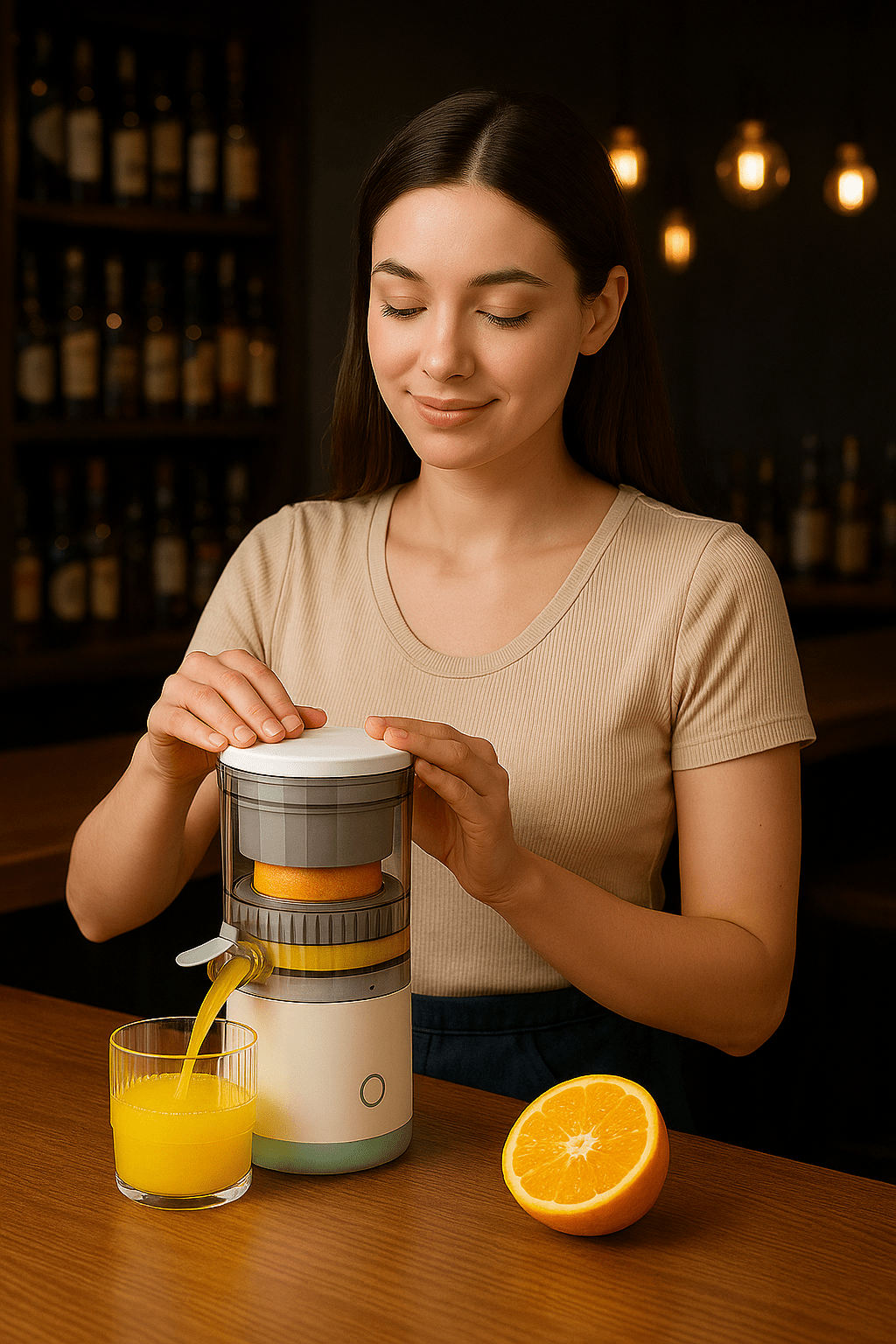 Portable Cold Press Juicer