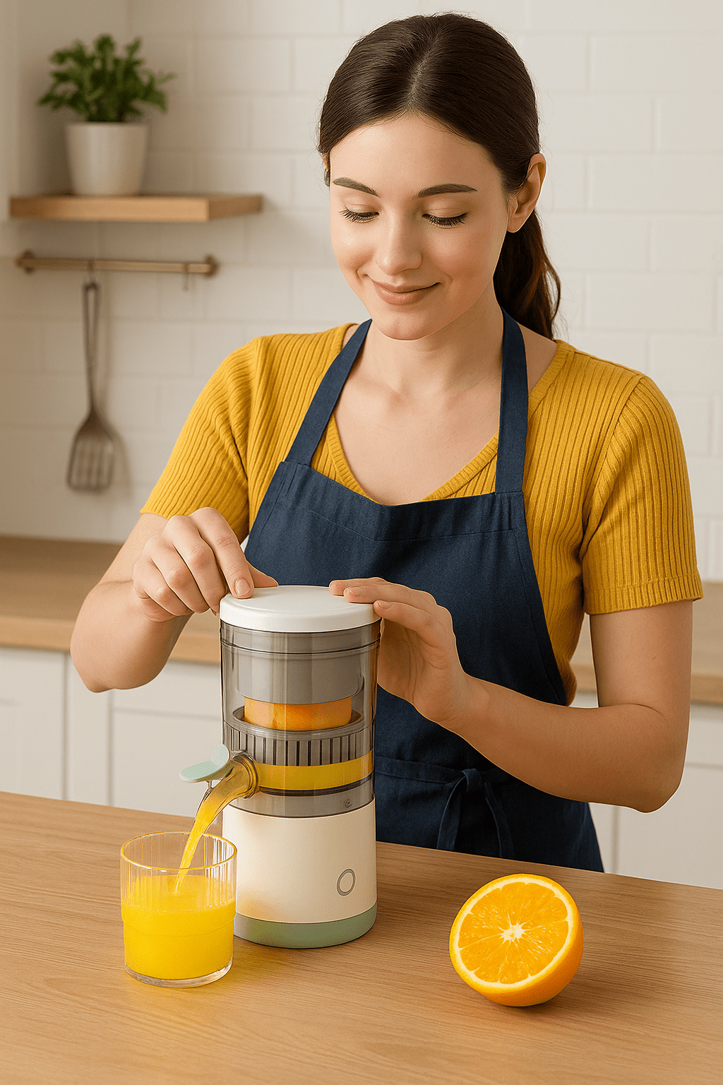 Portable Cold Press Juicer