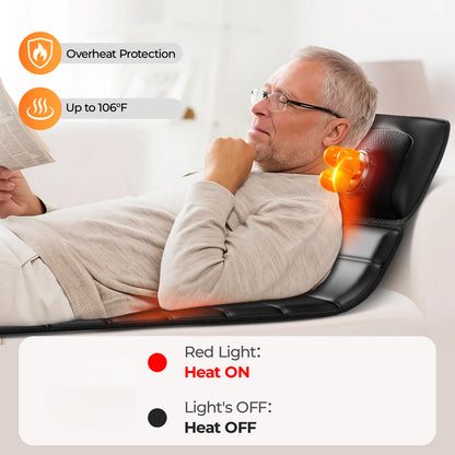 Amazon Restricted Products  Foldable Massage Mattress Controller With Smart Heating And Timer, Perfect For Full-body Relaxation At Home, Portable And Convenient For Home Use - Big Cart Sky
