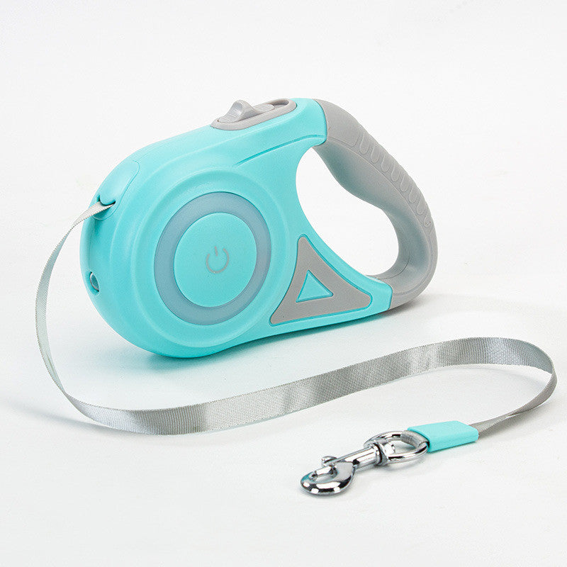 Plonique™ Retractable Dog Leash With Spotlight - Big Cart Sky