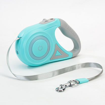 Plonique™ Retractable Dog Leash With Spotlight - Big Cart Sky