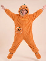Pumpkin Onesie Halloween Costume Dress
