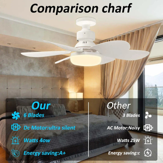Dimmable LED Ceiling Fan Light