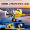 Solar Powered Rotating Airplane Dashboard Ornament