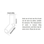 Funny Letter Block Men Crew Socks