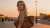 Lychee Texture PU Leather Tote Bag