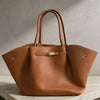 Lychee Texture PU Leather Tote Bag