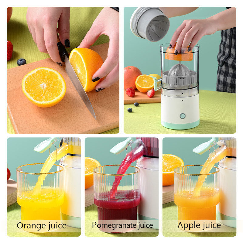 Portable Charging USB Electric Orange Juicer Household Mini Juicer Lemon Juicer Cup - Big Cart Sky