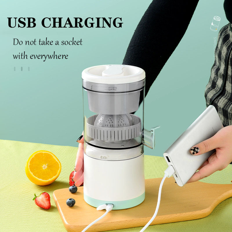 Portable Charging USB Electric Orange Juicer Household Mini Juicer Lemon Juicer Cup - Big Cart Sky