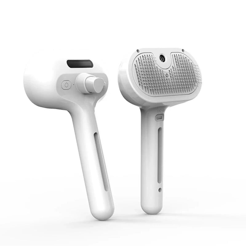 Steamy Electric Pet Grooming Brush