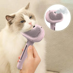 Steamy Electric Pet Grooming Brush
