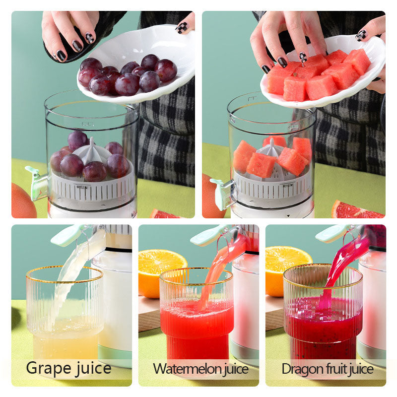 Portable Charging USB Electric Orange Juicer Household Mini Juicer Lemon Juicer Cup - Big Cart Sky