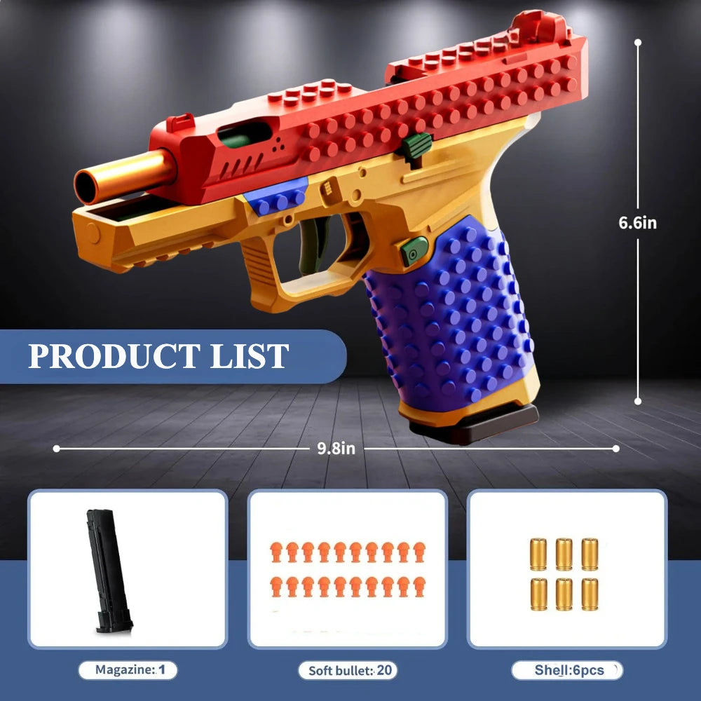 BrickBlaze™ DIY Toy Blaster 🔥🧱 Create Your Firepower