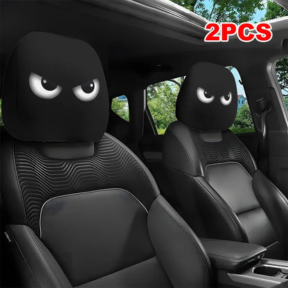 ⏳Limited-time 50% off⏰Spooky Red Eye Car Headrest Cover👁️‍🗨️🚗