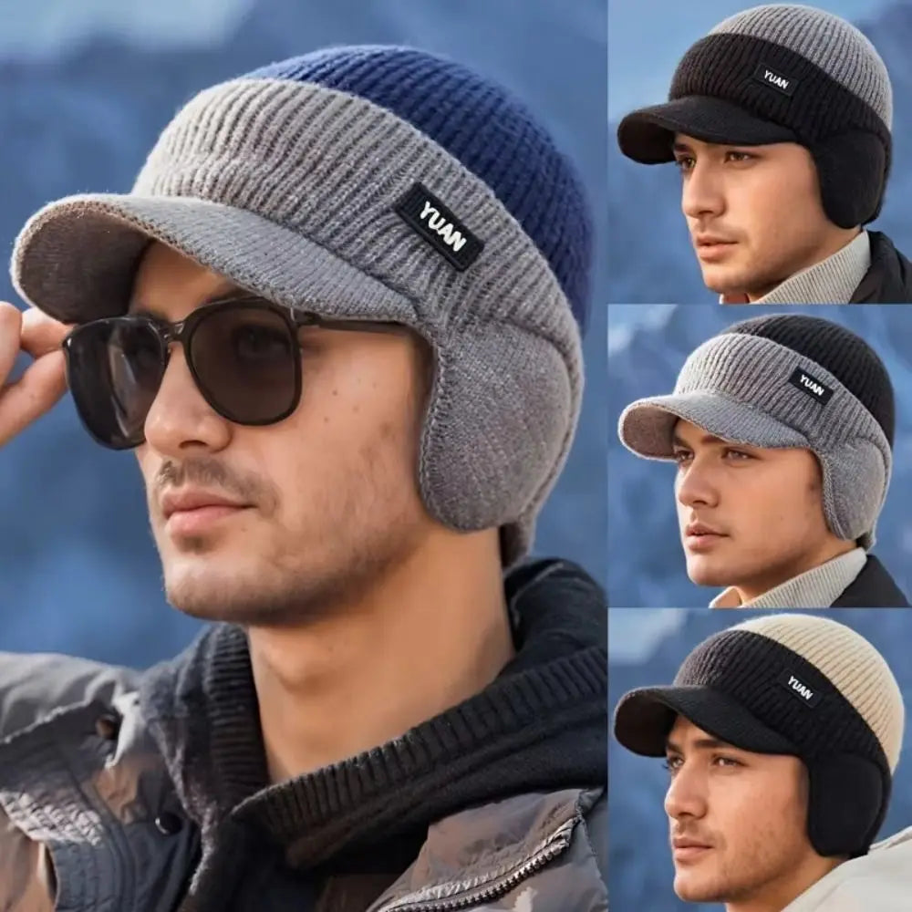 StormShield™ Thermal Visor Cap ❄️🧢 - Big Cart Sky