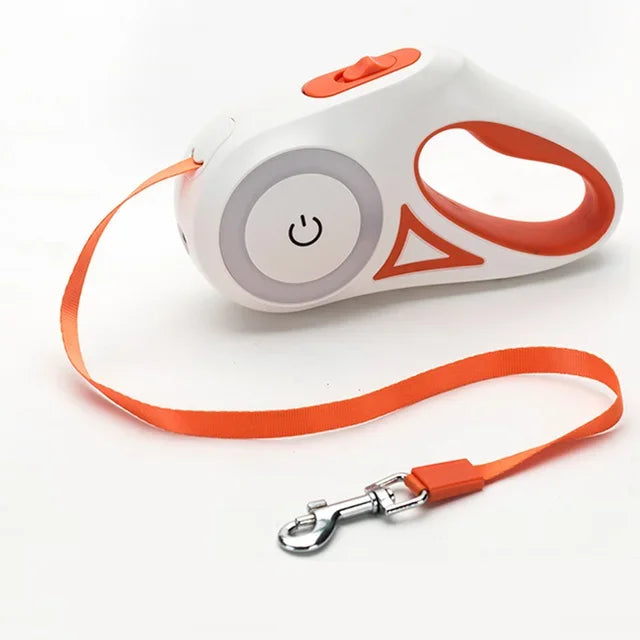 Plonique™ Retractable Dog Leash With Spotlight - Big Cart Sky