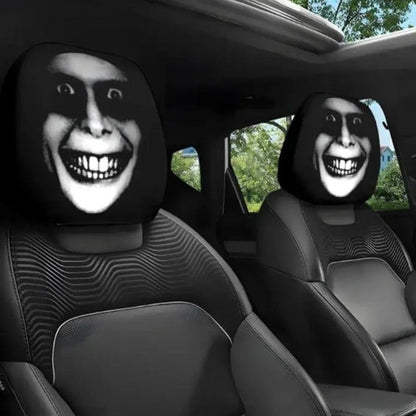 ⏳Limited-time 50% off⏰Spooky Red Eye Car Headrest Cover👁️‍🗨️🚗