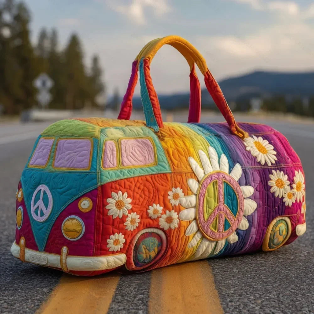 QuiltGlow™ Handbag 👜💖 — Fashionable Travel Made Easy