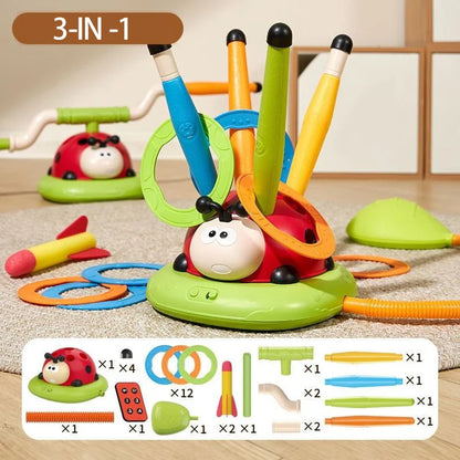 3-in-1 Ladybug Sports & Entertainment Game Toy - Big Cart Sky