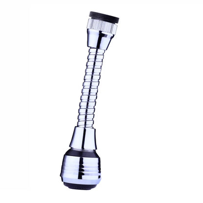 Kitchen Stainless Steel Faucet Sprinkler Water-saving Device Lengthening Rotating Splash Proof Sprinkler Spray Extender Bubbler - Big Cart Sky