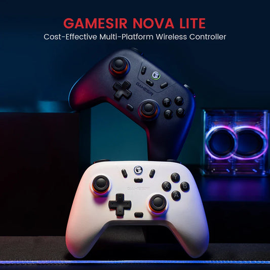GameSir T4 Nova Lite Wireless Switch Controller Gamepad for Nintendo Switch PC Steam iPhone & Android - Big Cart Sky