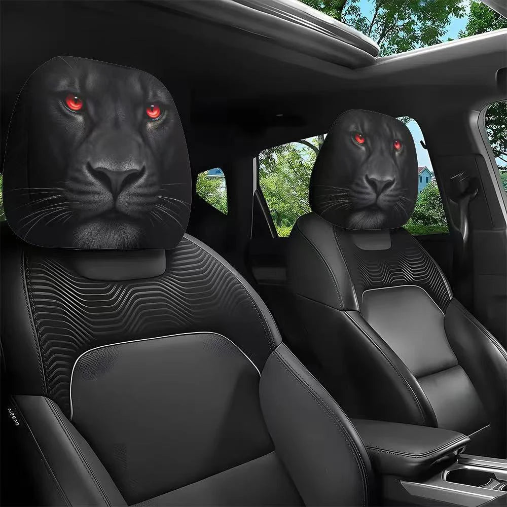 ⏳Limited-time 50% off⏰Spooky Red Eye Car Headrest Cover👁️‍🗨️🚗