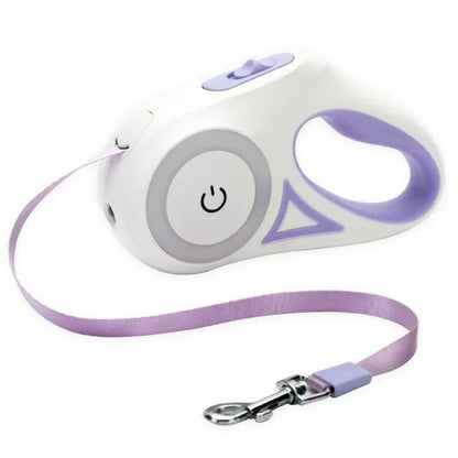 Plonique™ Retractable Dog Leash With Spotlight - Big Cart Sky