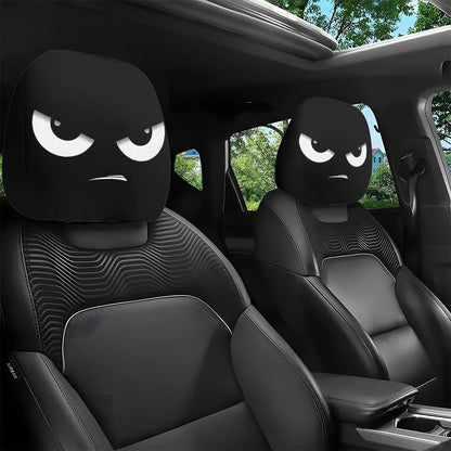 ⏳Limited-time 50% off⏰Spooky Red Eye Car Headrest Cover👁️‍🗨️🚗