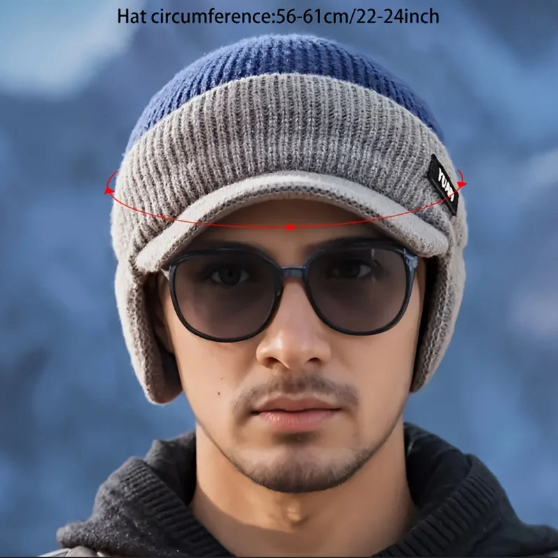 StormShield™ Thermal Visor Cap ❄️🧢 - Big Cart Sky