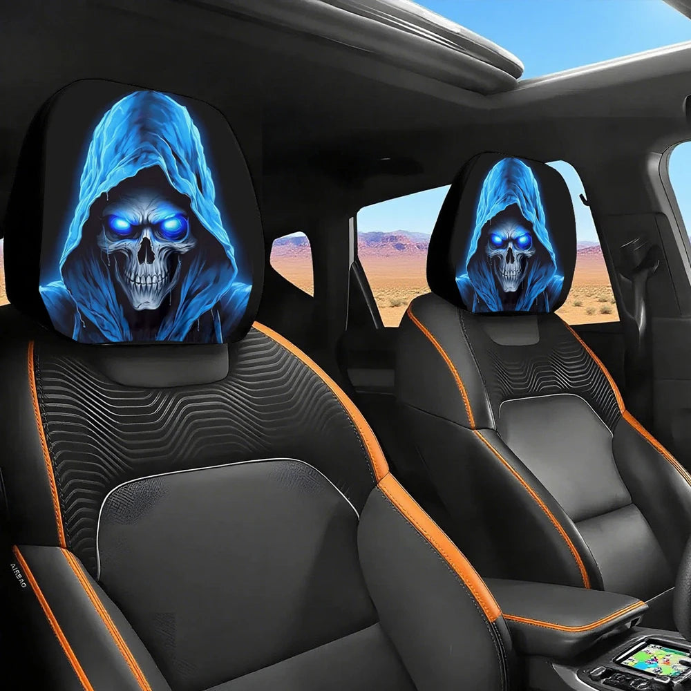⏳Limited-time 50% off⏰Spooky Red Eye Car Headrest Cover👁️‍🗨️🚗