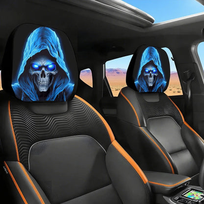 ⏳Limited-time 50% off⏰Spooky Red Eye Car Headrest Cover👁️‍🗨️🚗