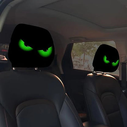 ⏳Limited-time 50% off⏰Spooky Red Eye Car Headrest Cover👁️‍🗨️🚗