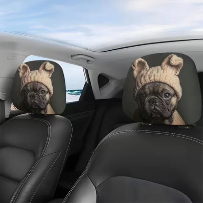 ⏳Limited-time 50% off⏰Spooky Red Eye Car Headrest Cover👁️‍🗨️🚗
