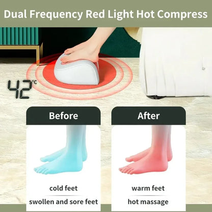 CloudRest™ Heated Massage Footrest ☁️🔥