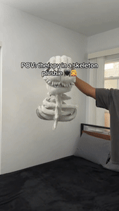Skeleton Plushie For Kids And Adults - Big Cart Sky