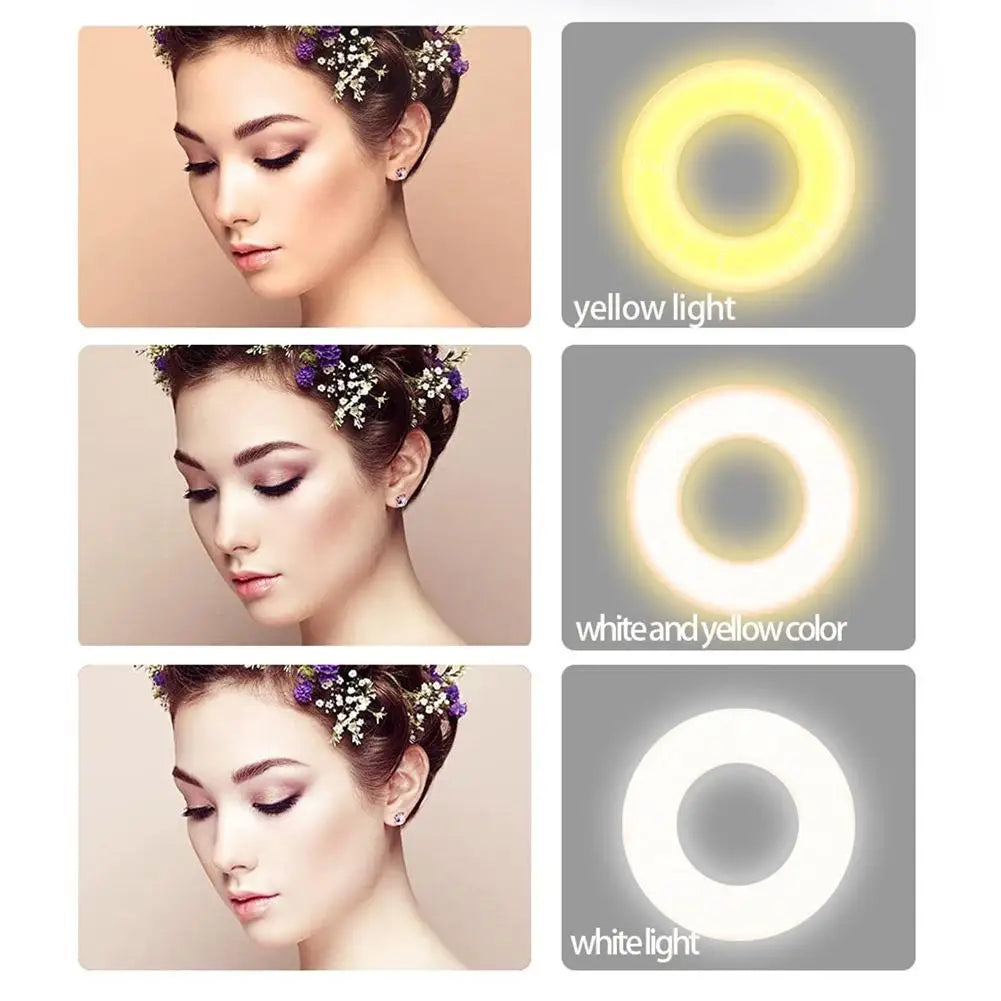 Glow & Snap: 3-in-1 Magnetic Selfie Light - Big Cart Sky