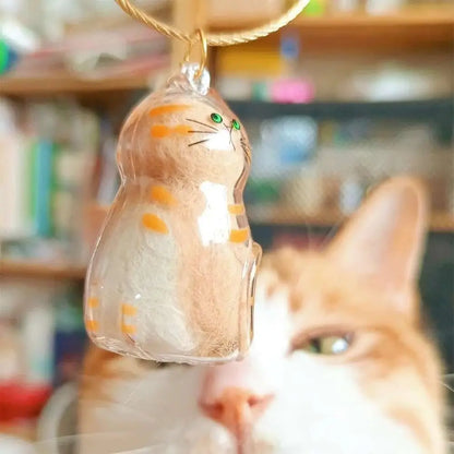 Purr-fect Fur Keepsake – Adorable Charm to Treasure Your Cat’s Fluff! - Big Cart Sky